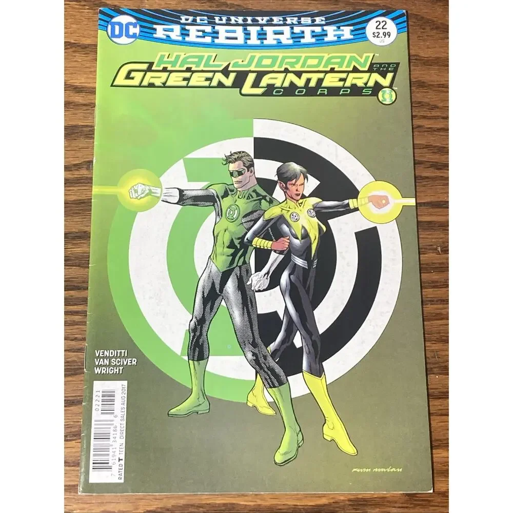 DC Hal Jordan & Green Lantern Corps Vol. 1 # 22B Variant Cover Aug '17 (NM)